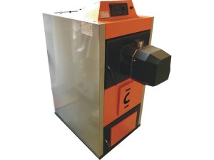 Kocioł piec co zgazowujący na drewno z palnikiem na pellet Sigma 23 kW